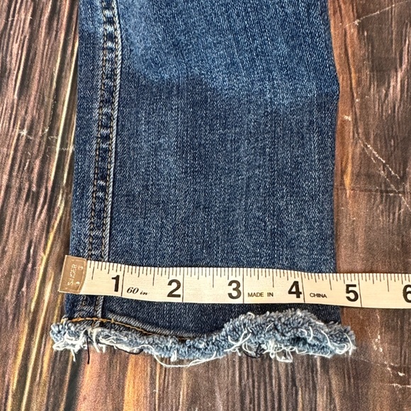 Rag & Bone Distressed Dark Blue Skinny Jeans - Picture 15 of 16